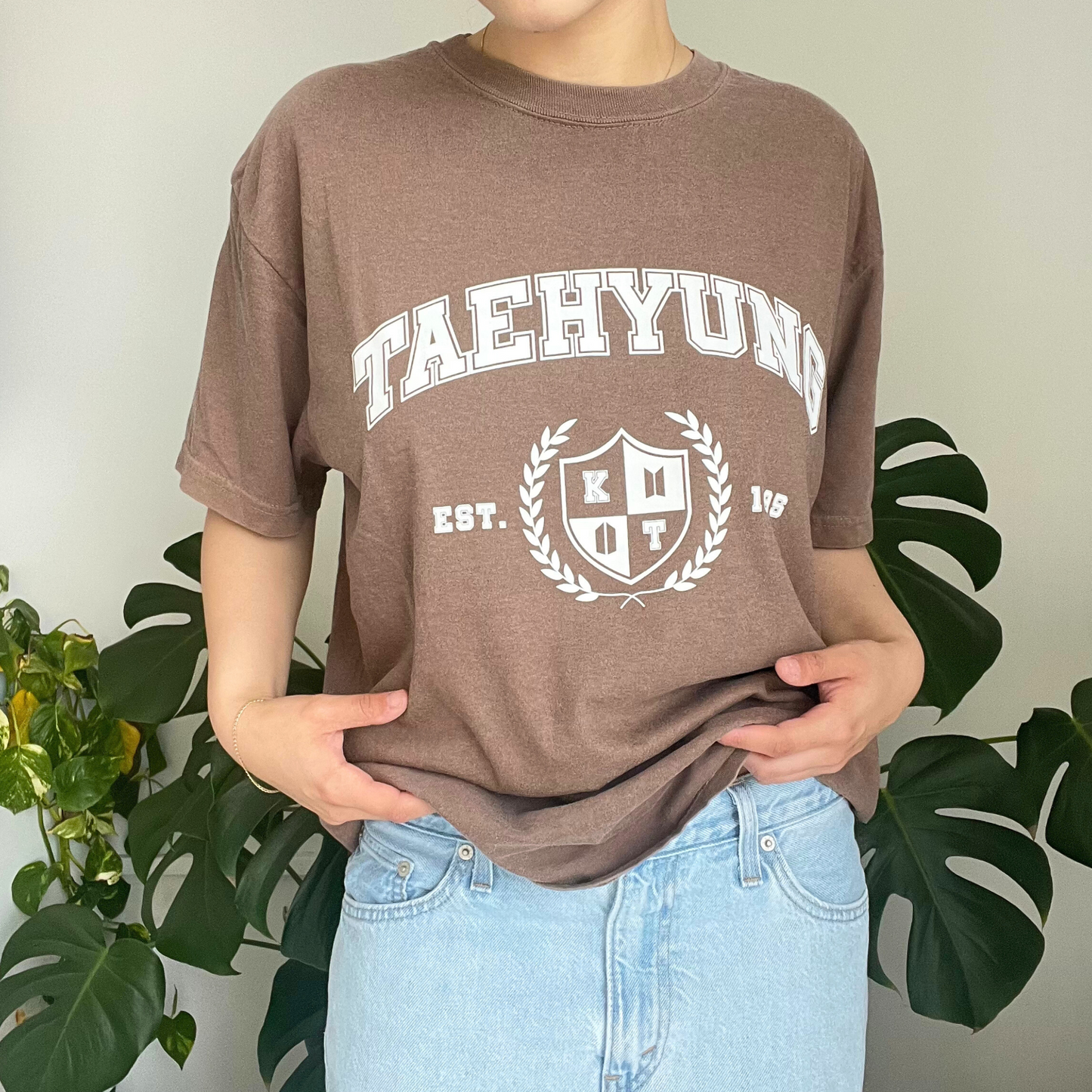 taehyung university t-shirt